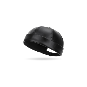 Leather Skull Cap