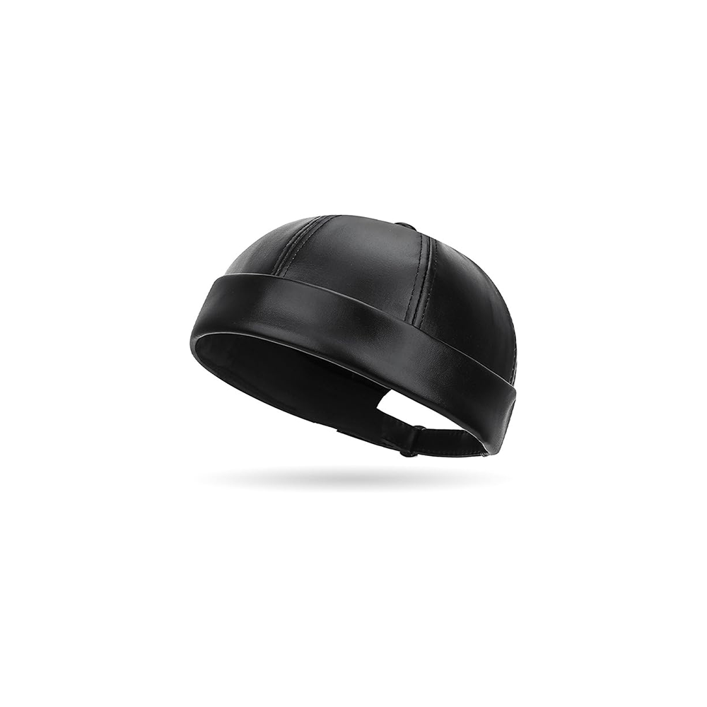 Leather Skull Cap