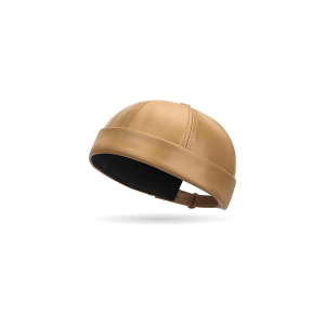 Leather Skull Cap